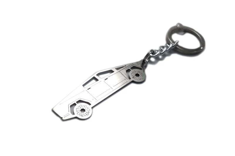 Car Keychain for Tesla Cybertruck (type STEEL) - Image 2