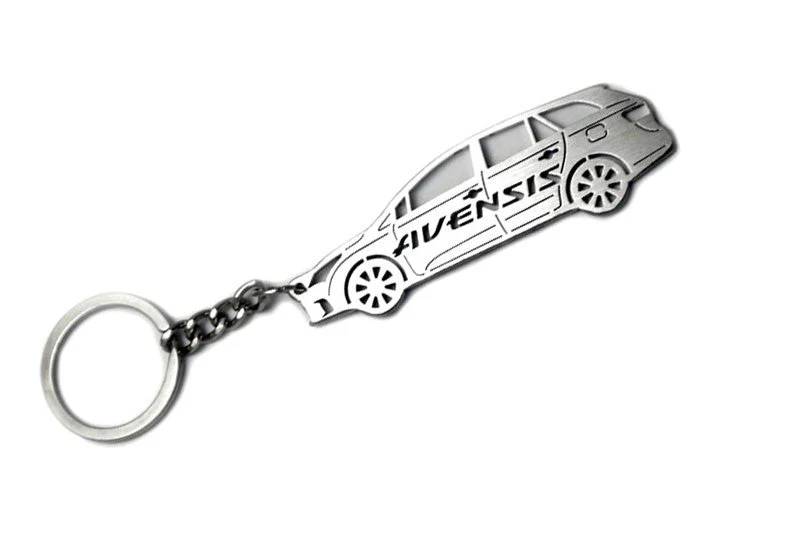 Car Keychain for Toyota Avensis III Universal (type STEEL) - Image 2
