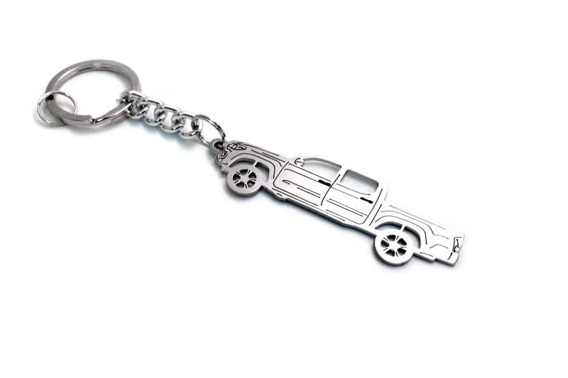 Car Keychain for Toyota Tacoma III (type STEEL)