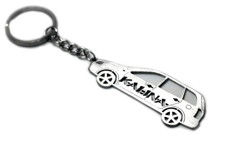 Car Keychain for VAZ Kalina 1117 (type STEEL)
