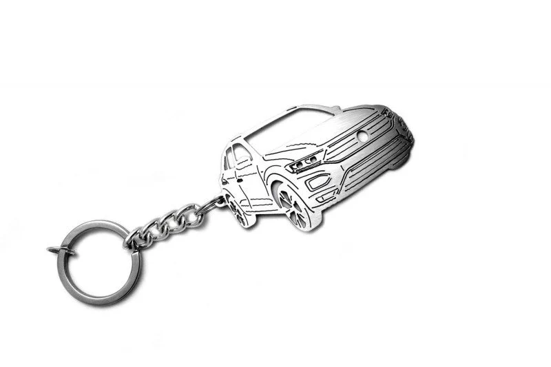 Car Keychain for Volkswagen T-Roc (type 3D) - Image 5