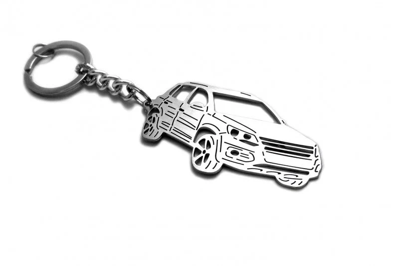 Car Keychain for Volkswagen Tiguan I (type 3D)