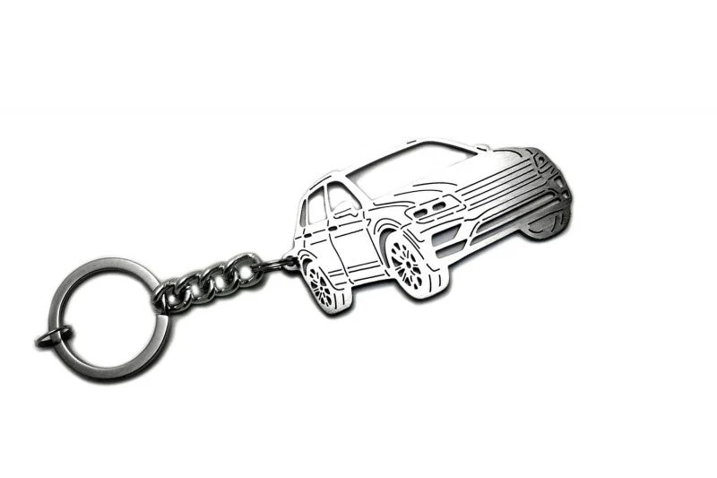 Car Keychain for Volkswagen Tiguan II (type 3D) - Image 2