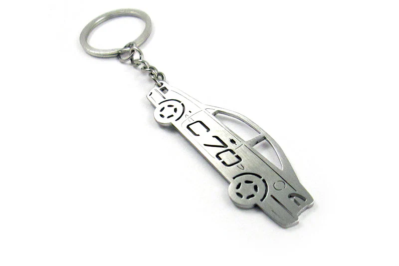 Car Keychain for Volvo C70 I (type STEEL)