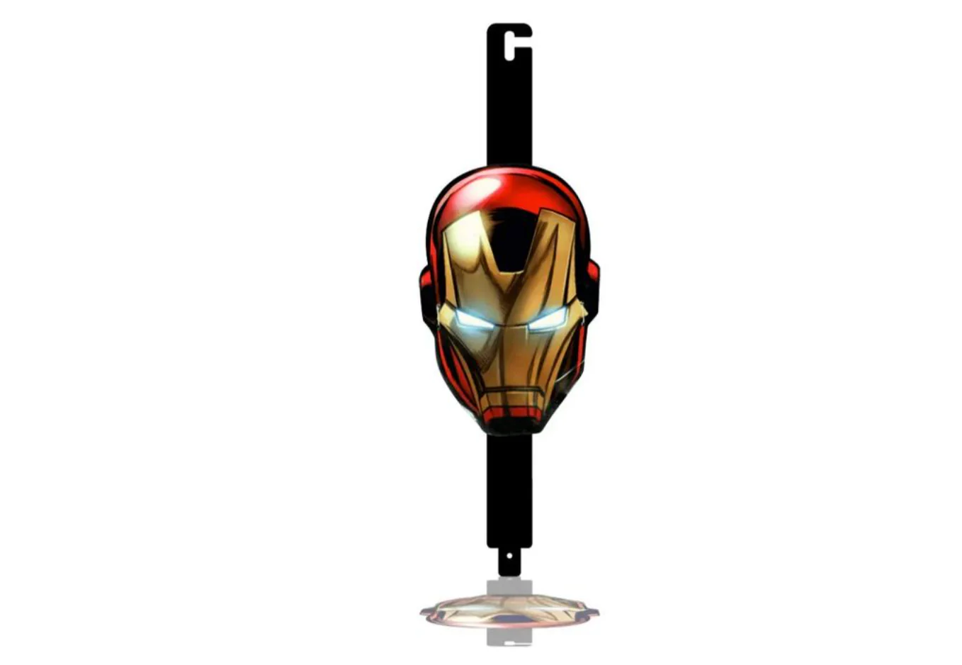 Car Show Stainless Steel Hood Prop with Ironman Logo