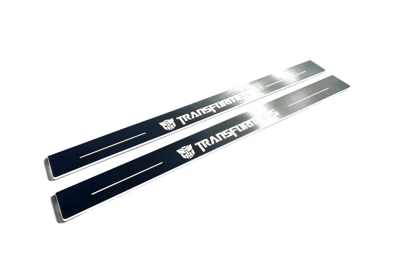 Chevrolet Camaro VI 2016+ LED Door Sill With TRANSFORMERS Logo - Image 9