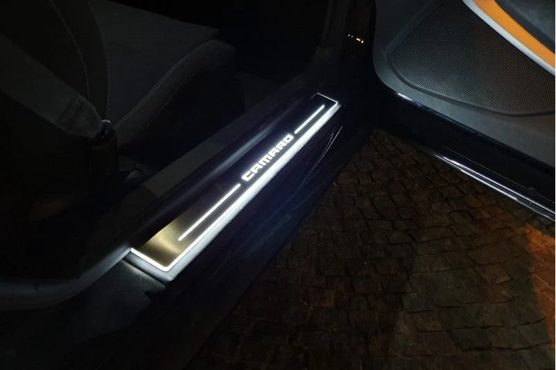 Chevrolet Camaro VI 2016+ Auto Door Sills With Logo Camaro - Image 12