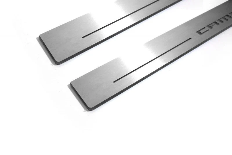 Chevrolet Camaro VI 2016+ Auto Door Sills With Logo Camaro - Image 9