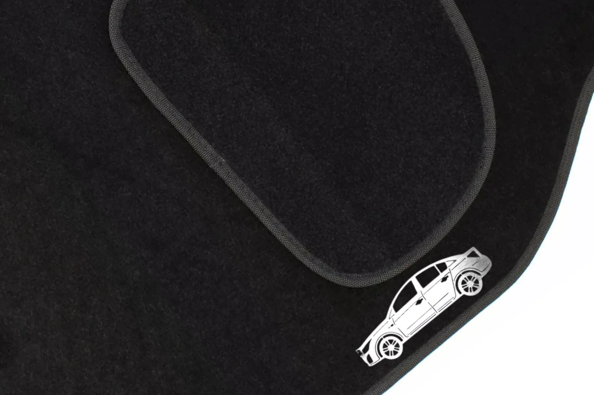 Chevrolet Cruze I 4D (2008-2016) Floor Mat Emblem Set – Stainless Steel Badges