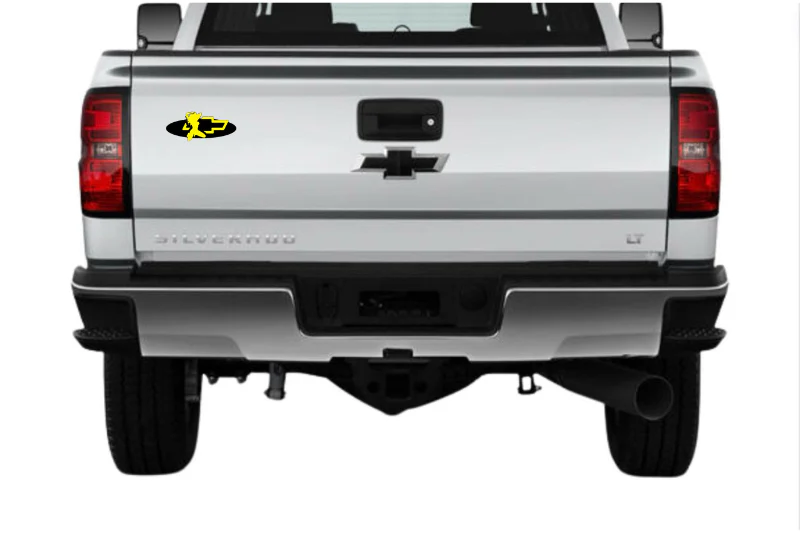 Chevrolet Emblem & Badge Set - Grille and Tailgate Chevrolet Girl logo - Image 3