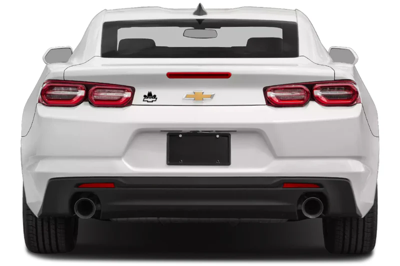 Chevrolet tailgate trunk rear emblem with Chevrolet Cowboy logo - Image 2