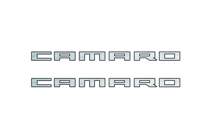 Chevrolet emblem for fenders with Camaro logo (type MIXT) Var. 1 - Image 3