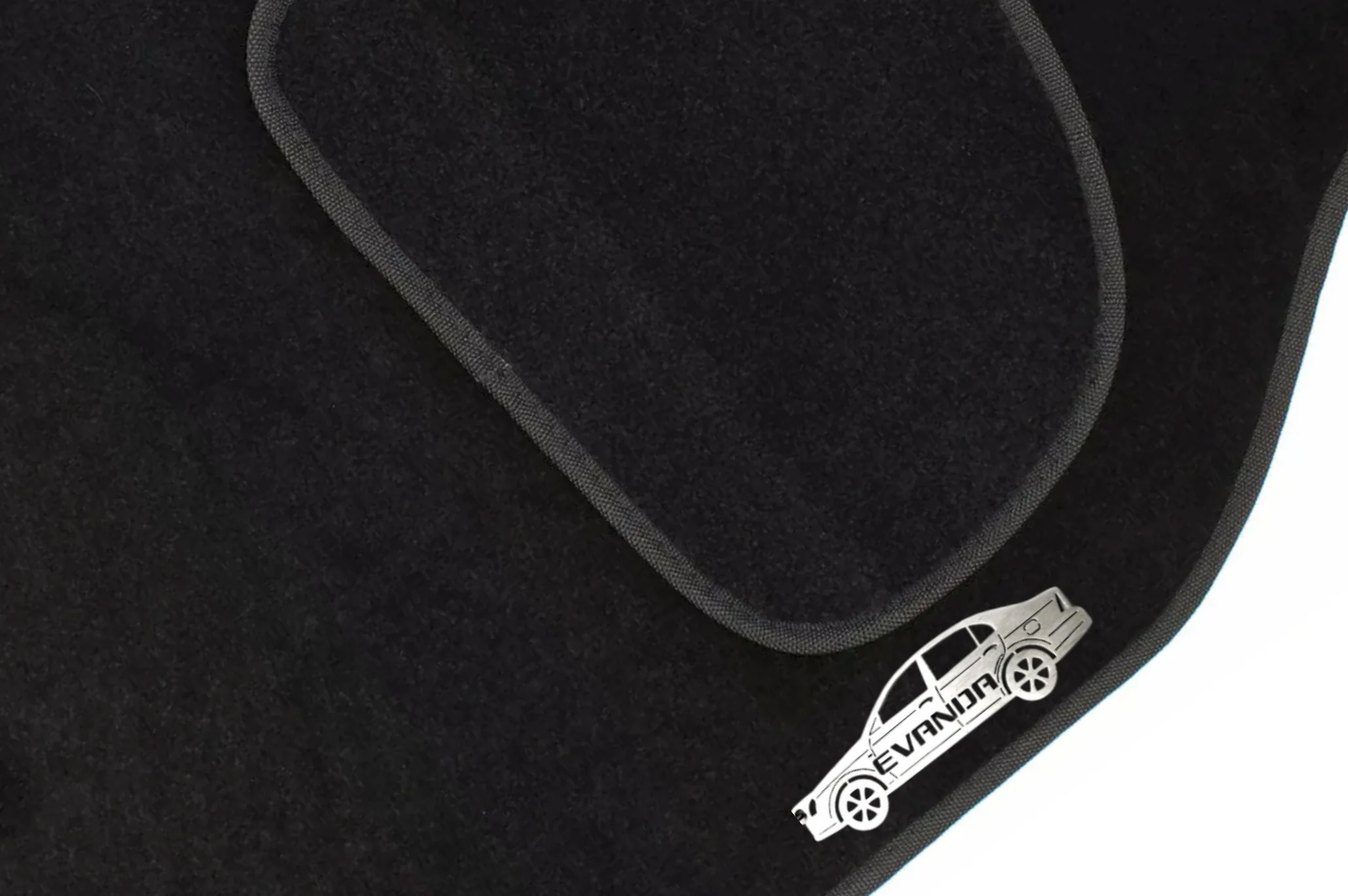 Chevrolet Evanda (2000-2006) Floor Mat Emblem Set – Stainless Steel Badges