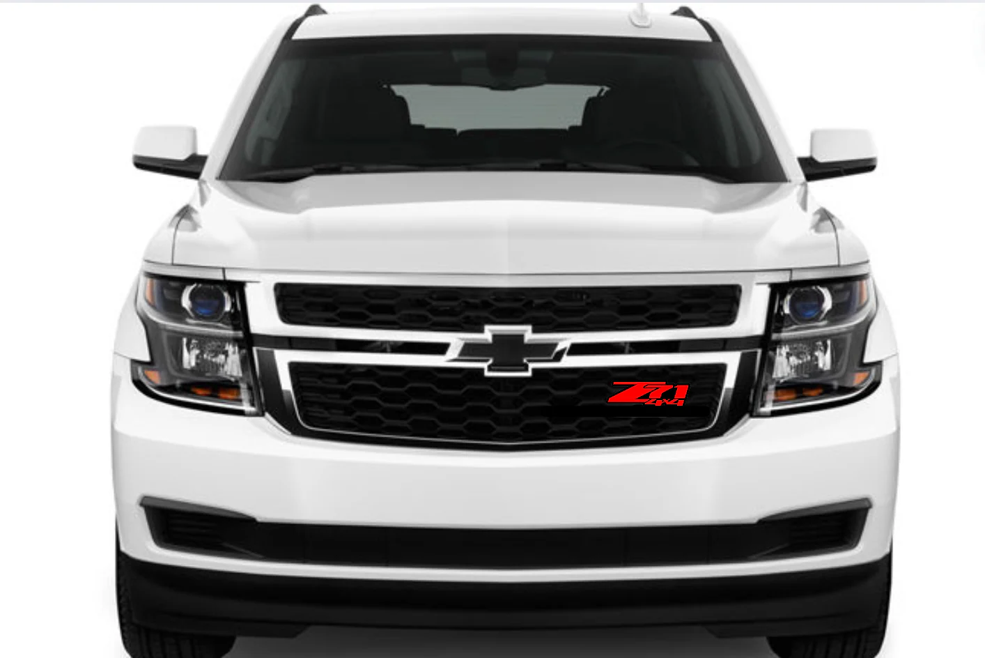 Chevrolet Radiator grille emblem with Z71 4x4 logo - Image 2