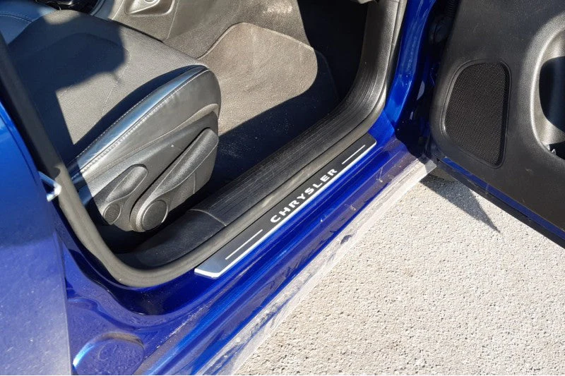 Chrysler 200 II 2015-2017 LED Door Sill With Logo Chrysler - Image 14