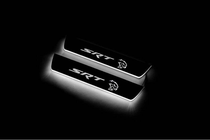 Chrysler 300C II 2011+ Door Sill Led Plate With Logo SRT - Image 7