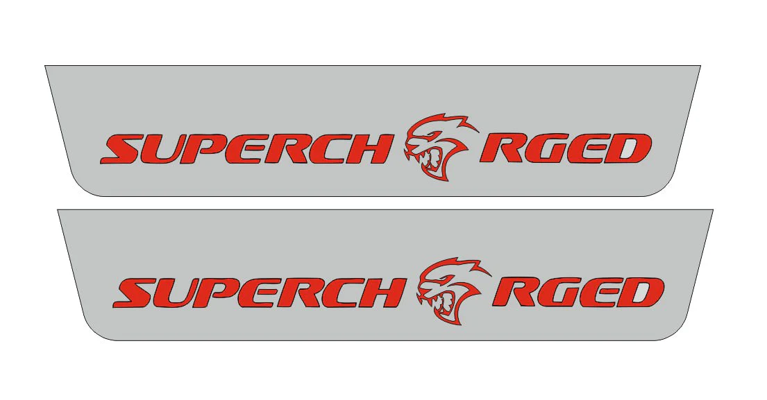 Chrysler 300C II Door Sill Led Plate With Supercharged Logo (type 2) - Image 3