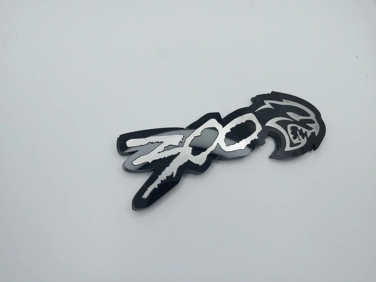 Chrysler 300C II Emblem & Badges set with 300 + Hellcat logo (Type 2) - Image 3