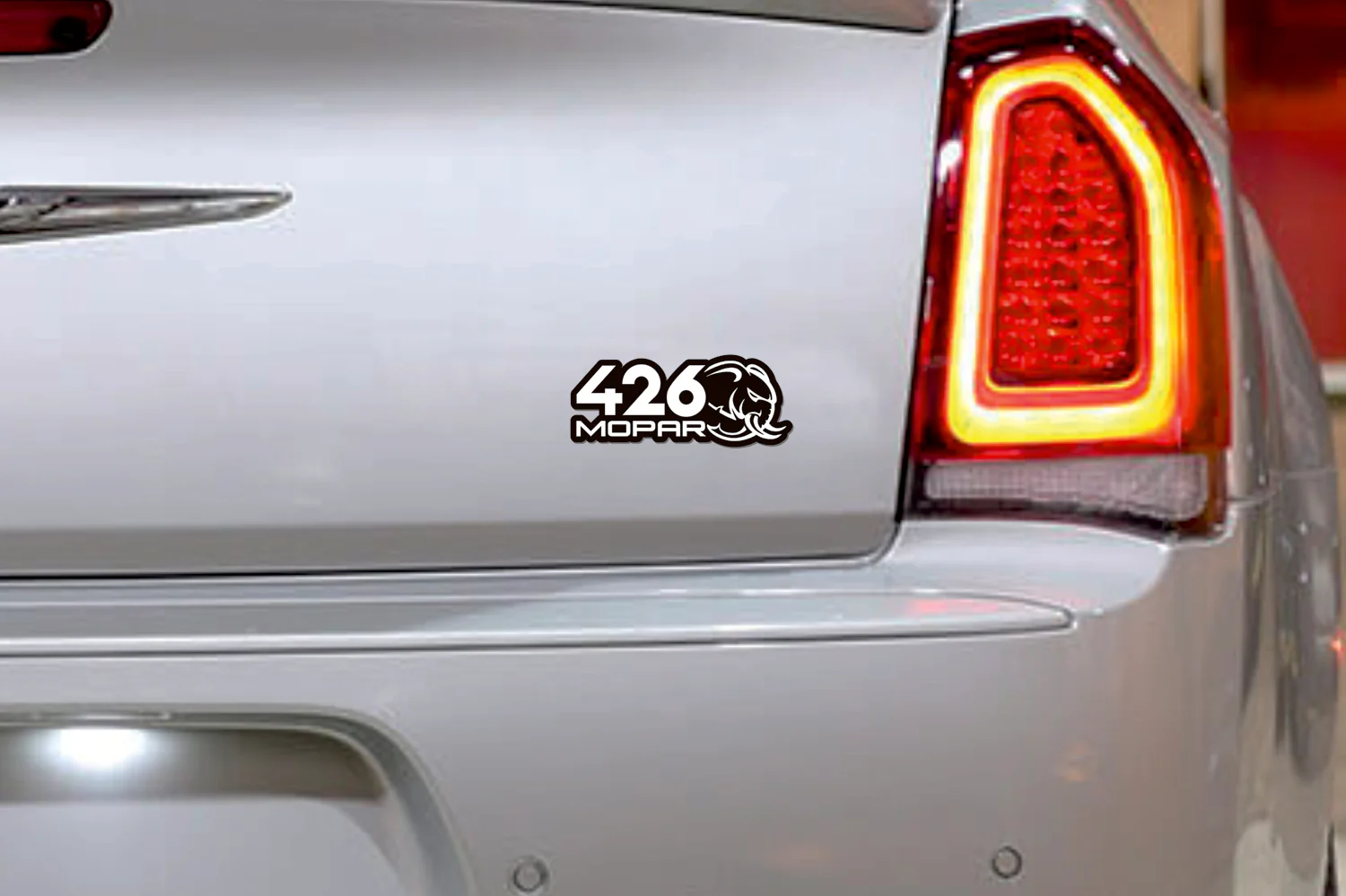 Chrysler Emblem & Badge Set - Grille and Tailgate 426 Mopar Hellephant logo - Image 3