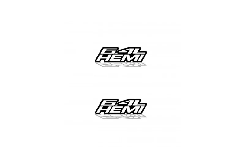 Chrysler Emblem & Badge Set - Grille and Tailgate 6.4L Hemi logo