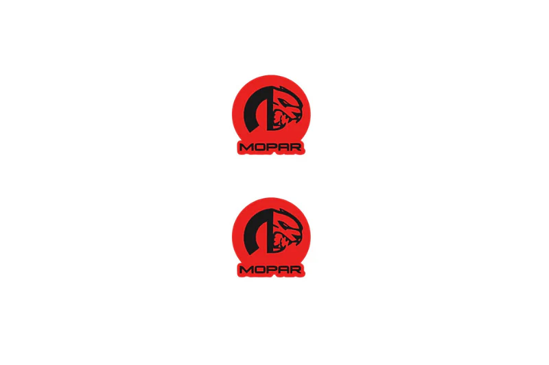 Chrysler Emblem & Badge Set - Grille and Tailgate Mopar Hellcat logo (Type 2)