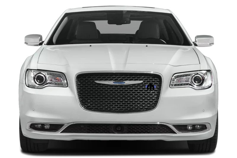 Chrysler Emblem & Badge Set - Grille and Tailgate Mopar Skull logo (Type 9) - Image 2