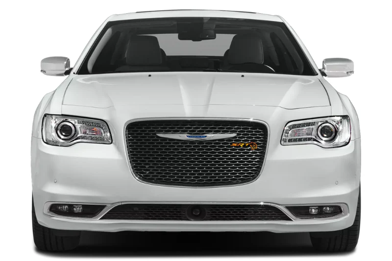 Chrysler Emblem & Badge Set - Grille and Tailgate SRT Hellcat Fire logo - Image 2