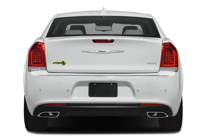 Chrysler Emblem & Badge Set - Grille and Tailgate SRT Hellcat logo (Type 2) - Image 2