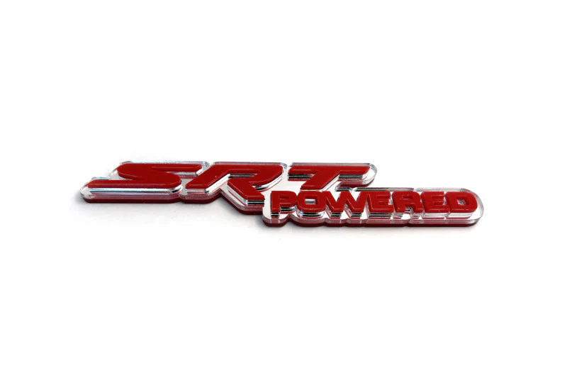 Chrysler Emblem & Badge Set - Grille and Tailgate SRT Powered logo - Image 3