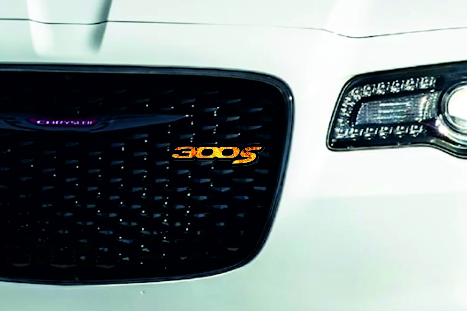 Chrysler Emblem & Badges set with 300S Fire logo - Image 5