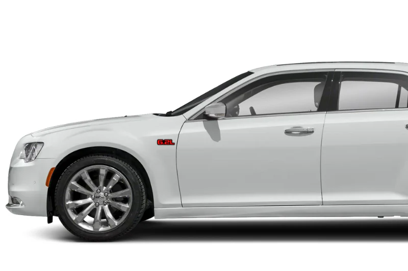 Chrysler Emblem & Badges set with 6.2L logo (Type 2) - Image 5