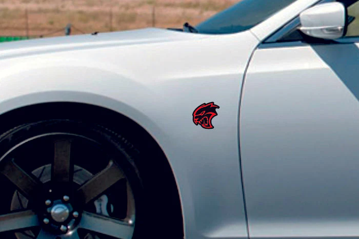 Chrysler Emblem & Badges set with Hellcat logo - Image 6