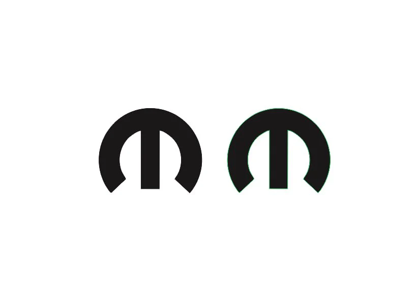 Chrysler Emblem & Badges set with Mopar logo (Type 19) - Image 4