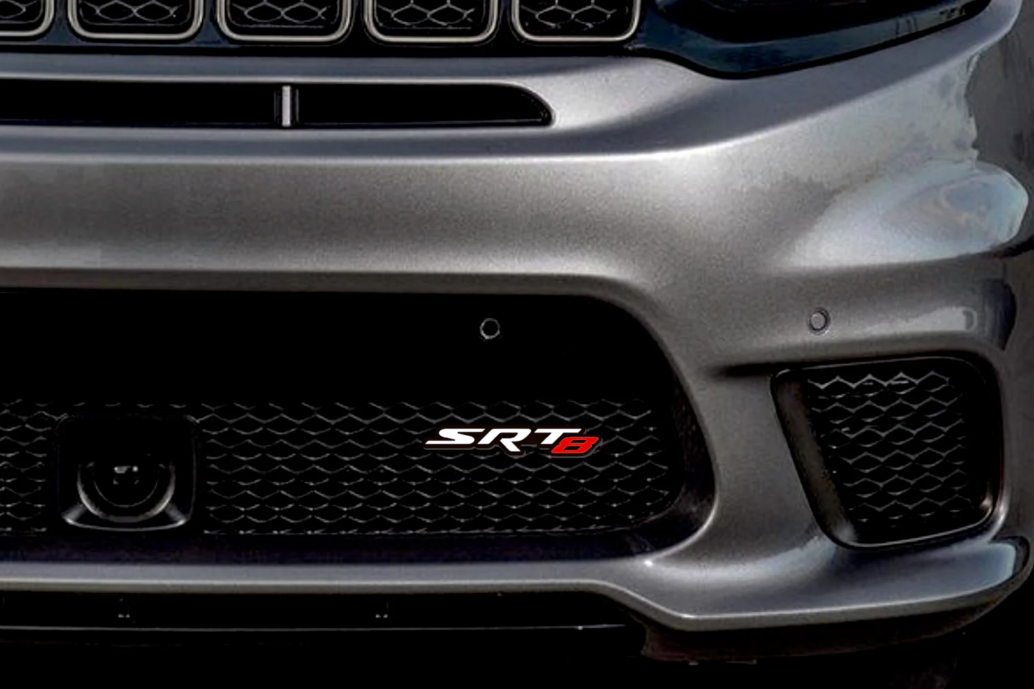 Chrysler Emblem & Badges set with SRT8 logo (Type 3) - Image 4