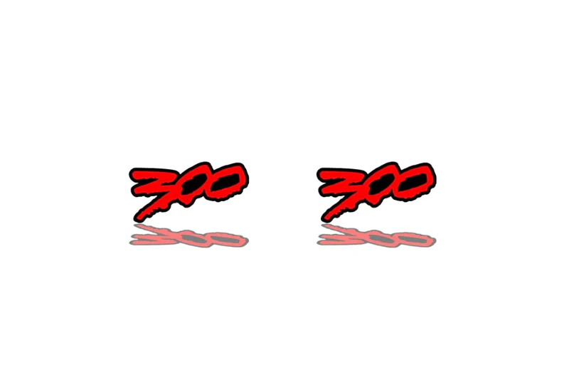 Chrysler emblem for fenders with 300 logo (type 2)