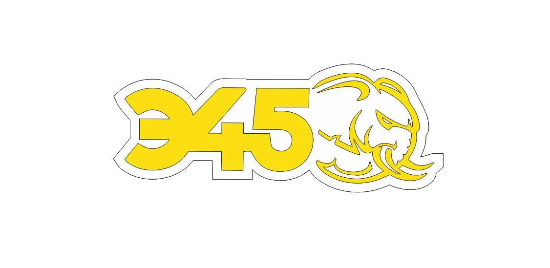 Chrysler emblem for fenders with 345 Mopar Hellephant logo - Image 14