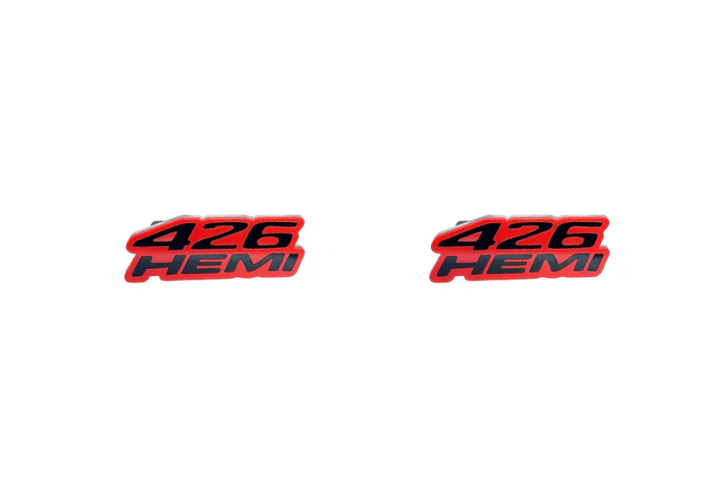 Chrysler emblem for fenders with 426HEMI logo (Type 2)