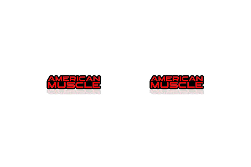 Chrysler emblem for fenders with American Muscle logo