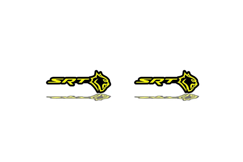 Chrysler emblem for fenders with SRT Hellcat logo (type 2)