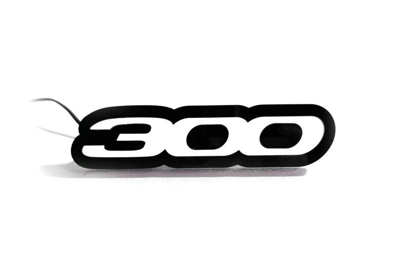 Chrysler Illuminated LED Radiator Grille Emblems and Badges with 300 (type 1) logo - Image 8