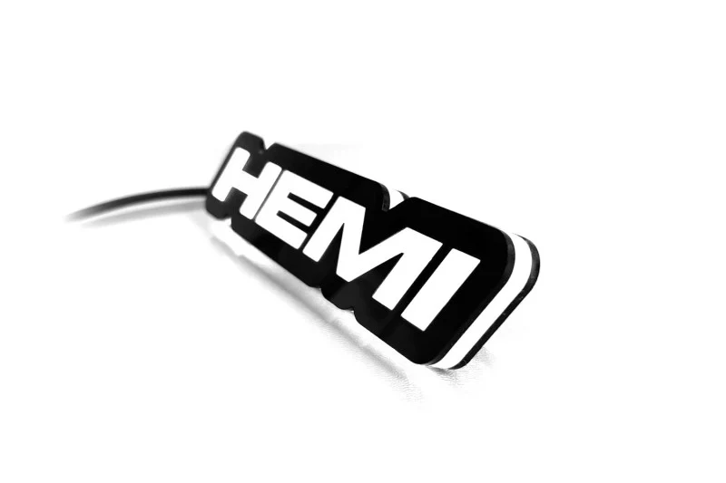 Chrysler Illuminated LED Radiator Grille Emblems and Badges with Hemi (type 1) logo - Image 12
