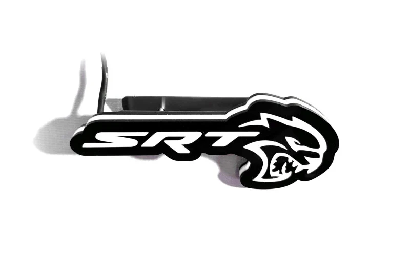 Chrysler Illuminated LED Radiator Grille Emblems and Badges with SRT Hellcat logo - Image 12