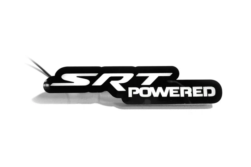 Chrysler Illuminated LED Radiator Grille Emblems and Badges with SRT powered logo - Image 10