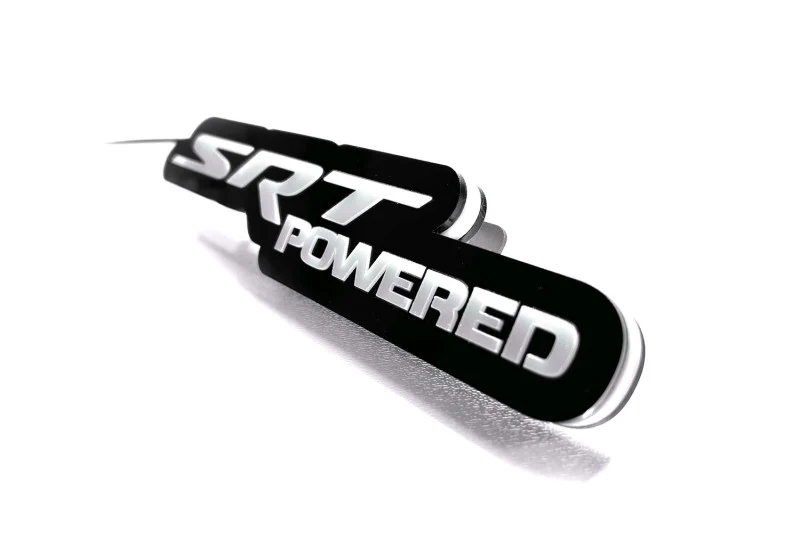 Chrysler Illuminated LED Radiator Grille Emblems and Badges with SRT powered logo - Image 11