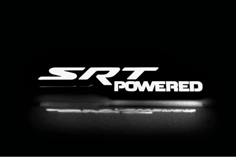 Chrysler Illuminated LED Radiator Grille Emblems and Badges with SRT powered logo - Image 6
