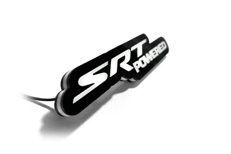 Chrysler Illuminated LED Radiator Grille Emblems and Badges with SRT powered logo - Image 9