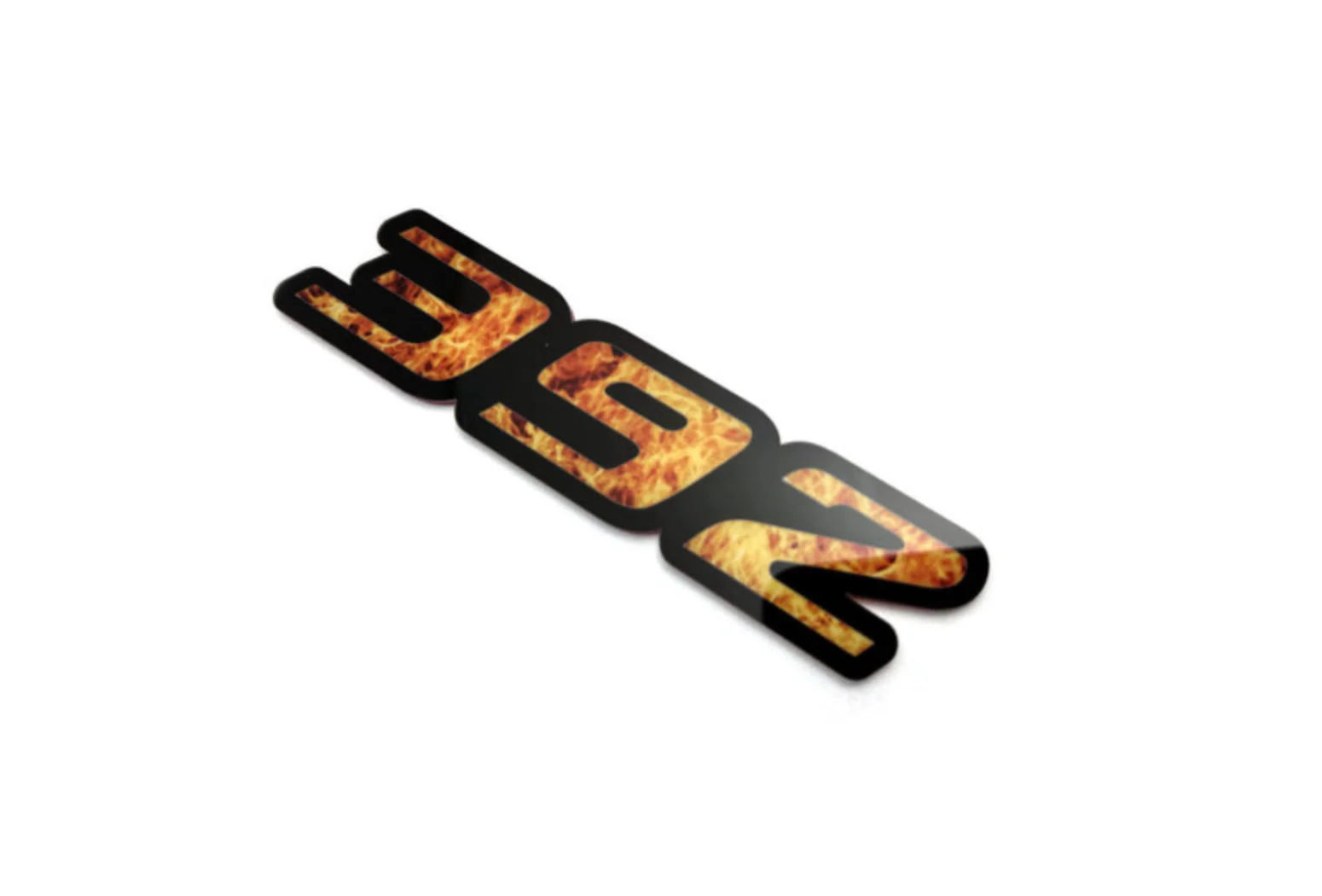 Dodge tailgate trunk rear emblem with 392 Fire logo - Image 9