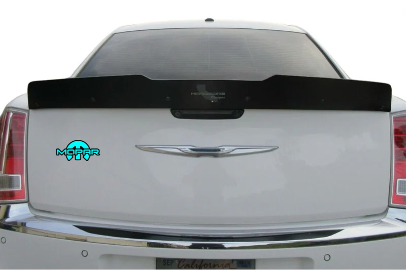 Chrysler tailgate trunk rear emblem with MOPAR logo (Type 21) - Image 2
