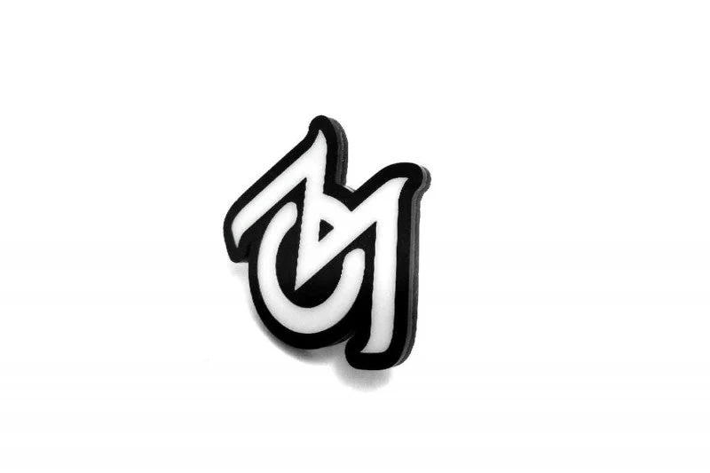 Chrysler tailgate trunk rear emblem with MOPAR logo (Type 3) - Image 2