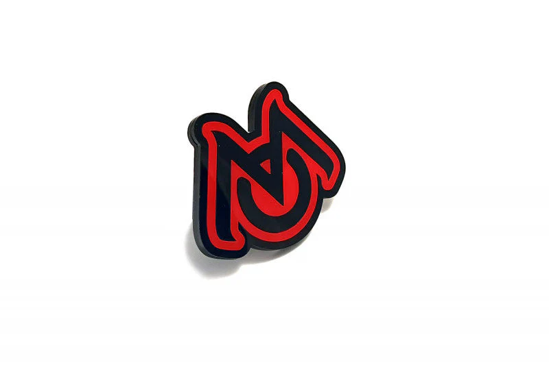 Chrysler tailgate trunk rear emblem with MOPAR logo (Type 4) - Image 2